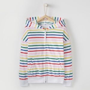 NWT Hanna Andersson Sunsoft Terry Hoodie, 130 (8)